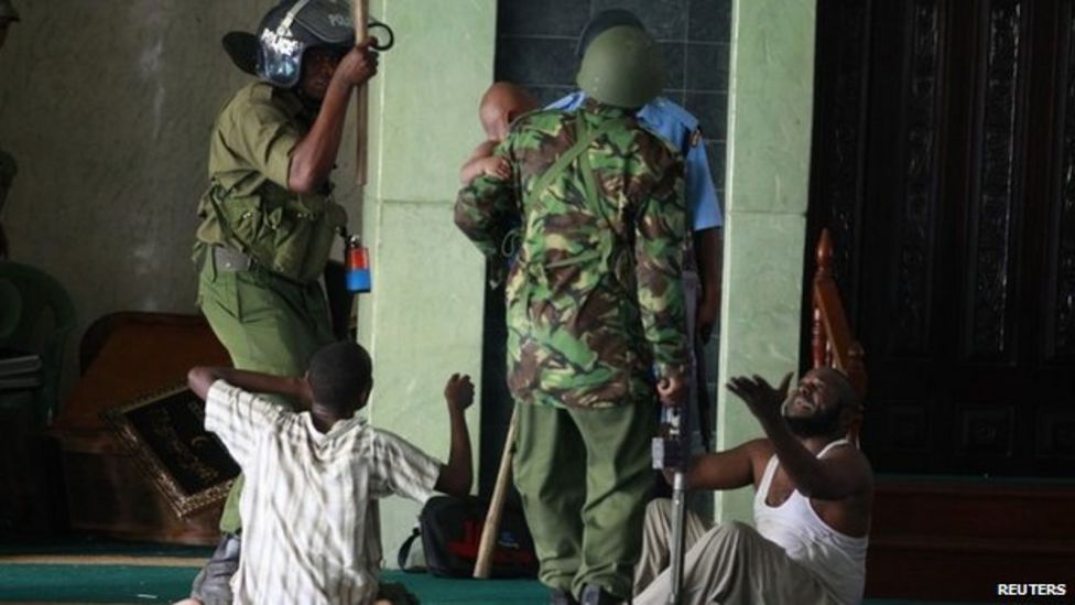 Kenya Terror Charges After Mombasa Police Raid Mosque - BBC News