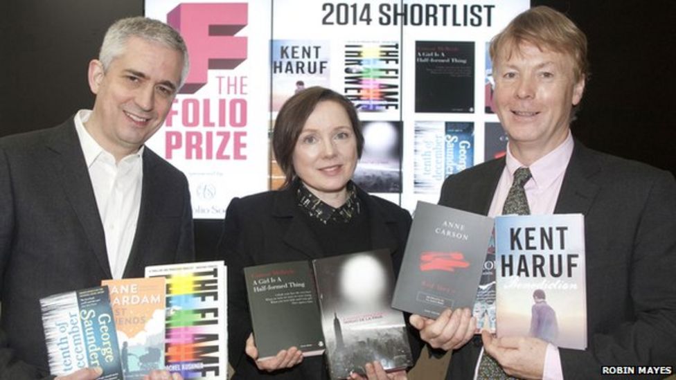 Folio Prize shortlist dominated by US authors BBC News