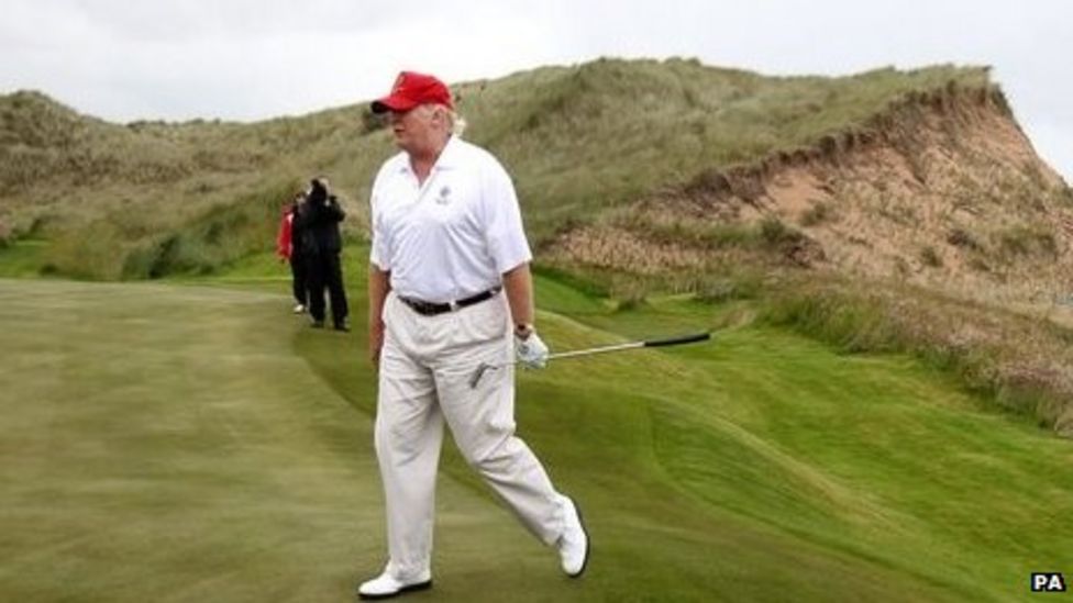 Us Property Tycoon Donald Trump Confirms Turnberry Buy Bbc News 