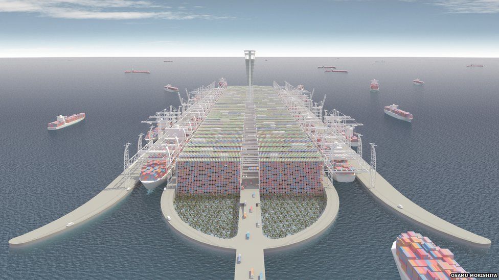 Next Generation Container Port concept design