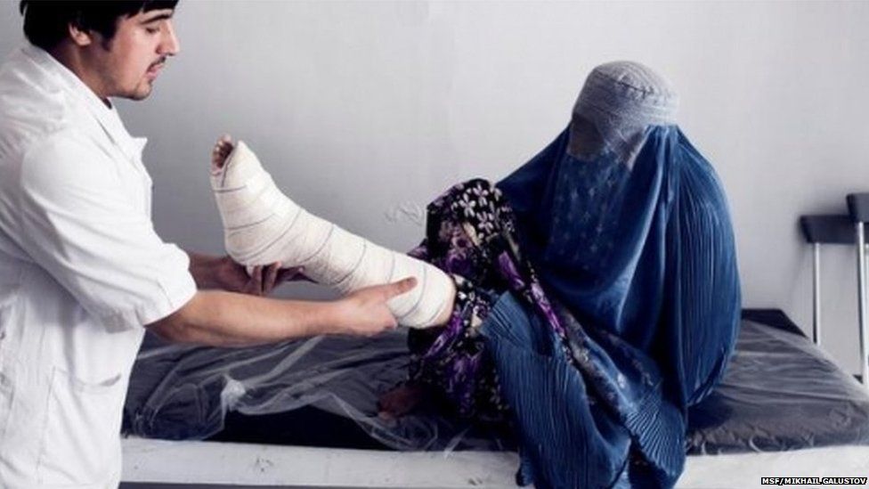Staff treat victims of general trauma
