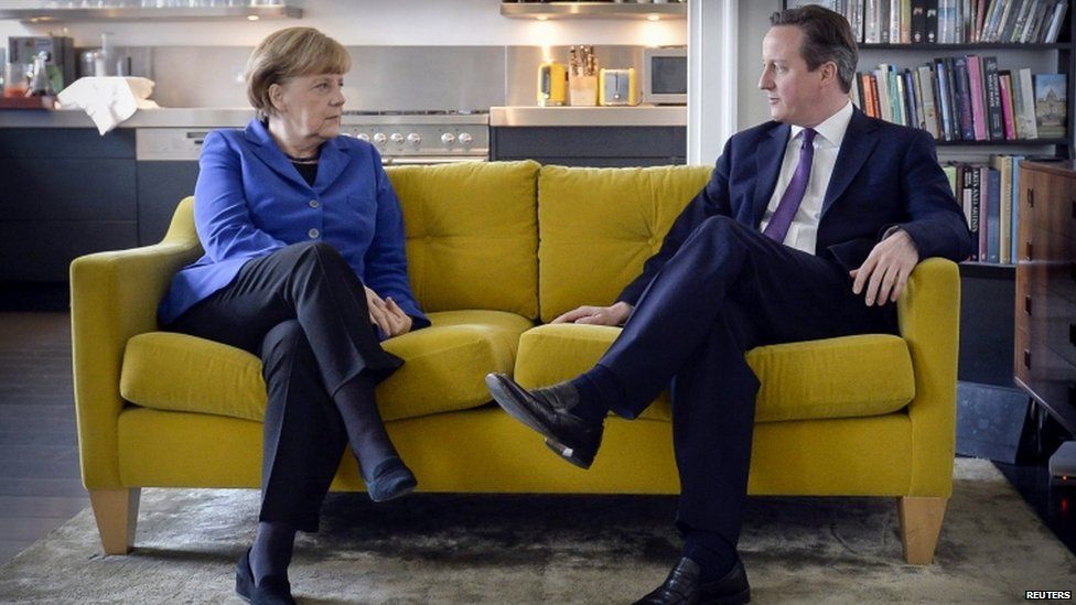 In pictures Angela Merkel's visit to the UK BBC News