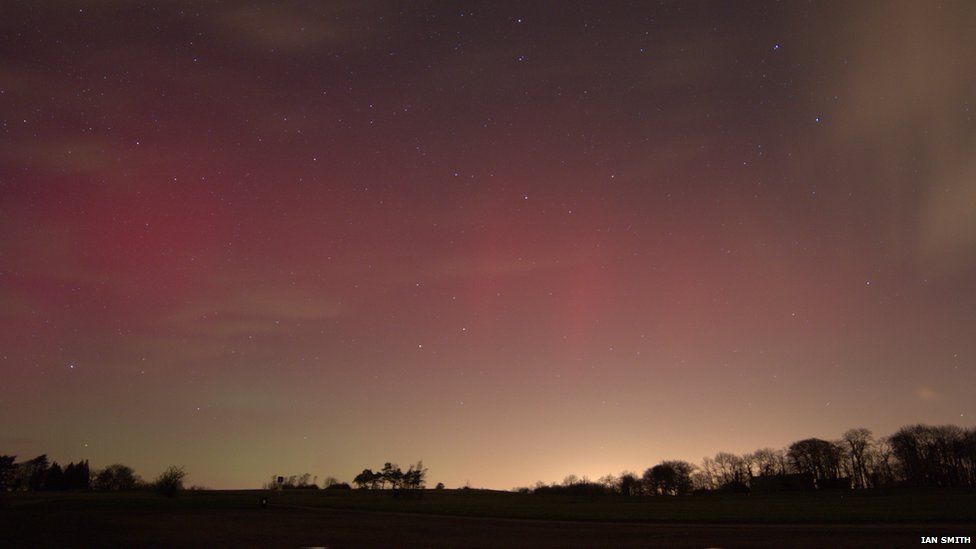 Northern Lights in Gloucestershire