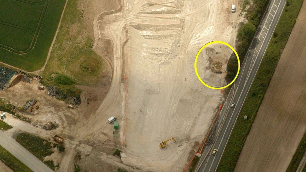 Burial pit found in Weymouth, Dorset