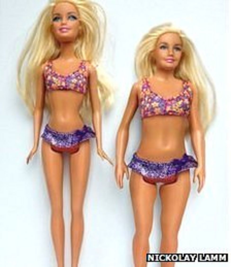 The Average Doll V Barbie Bbc News 