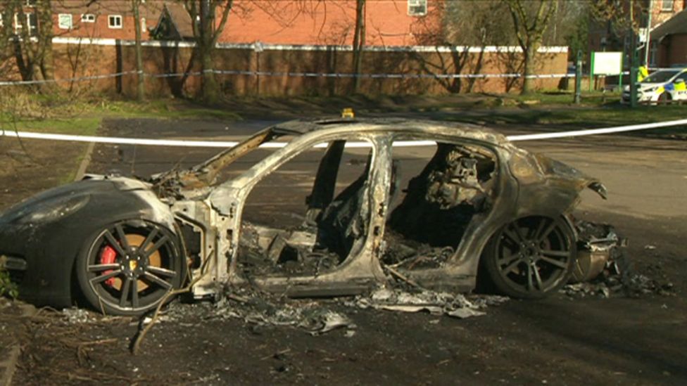 Porsche a14 accident