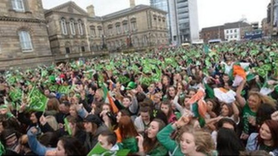 bbc st patricks day belfast
