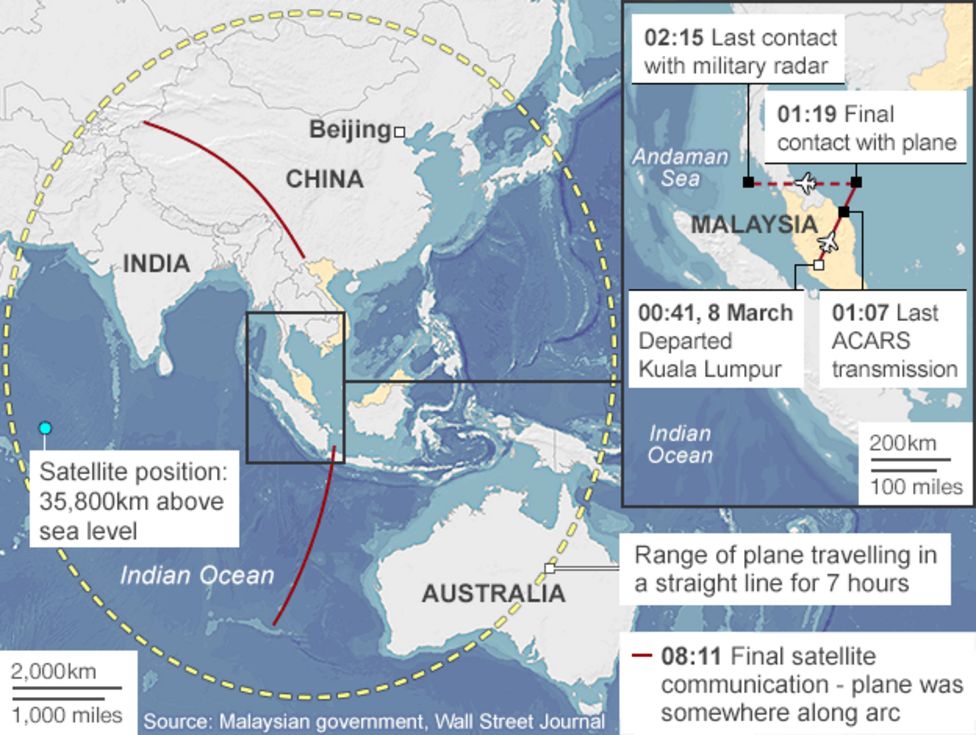 Missing Malaysia Plane 10 Theories Examined Bbc News
