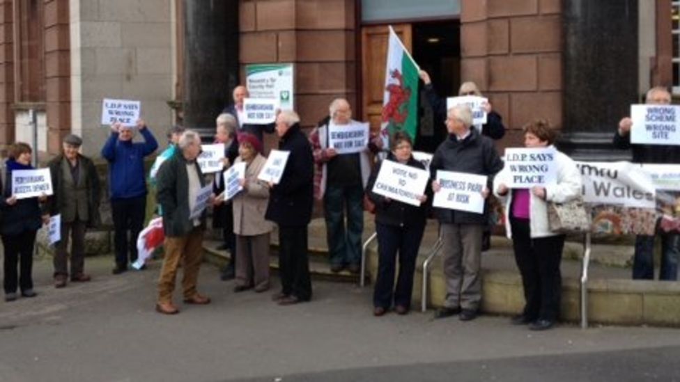 St Asaph crematorium plan rejected after protests BBC News