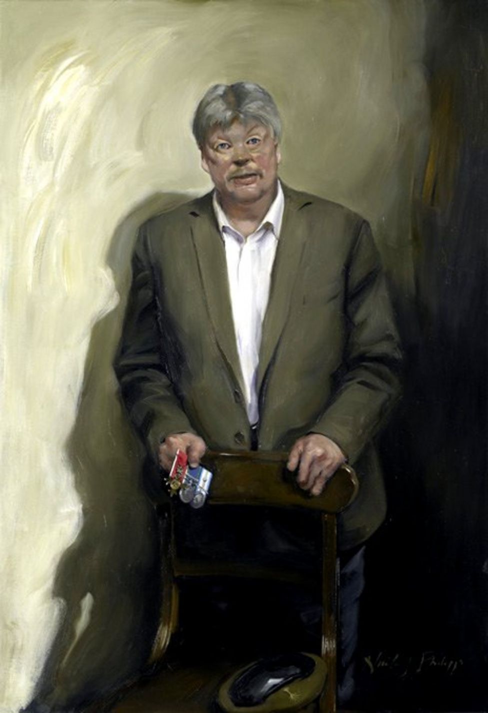 Gallery unveils Weston portrait BBC News