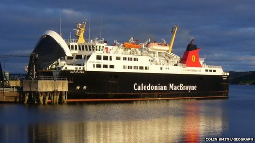 New ferry for StornowayUllapool route launched BBC News