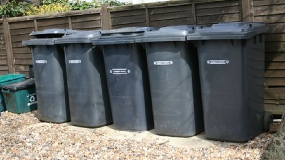 Threeweek black bin collection plan in Welsh council BBC News