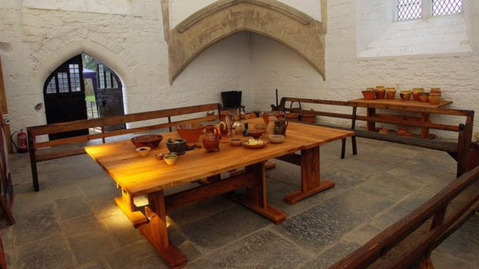 Glastonbury Abbey's 14th Century kitchen reopens BBC News