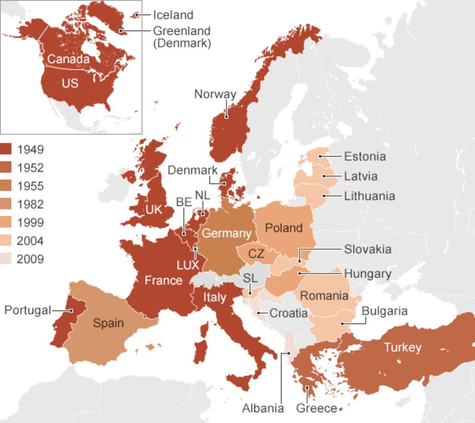 Проблема расширения нато. Расширение НАТО 1999. Расширение НАТО на Восток 2004. Расширение НАТО. Карта расширения НАТО.