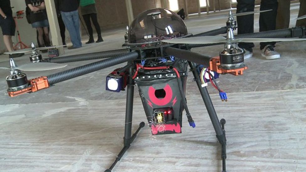 African firm is selling pepperspray bullet firing drones BBC News