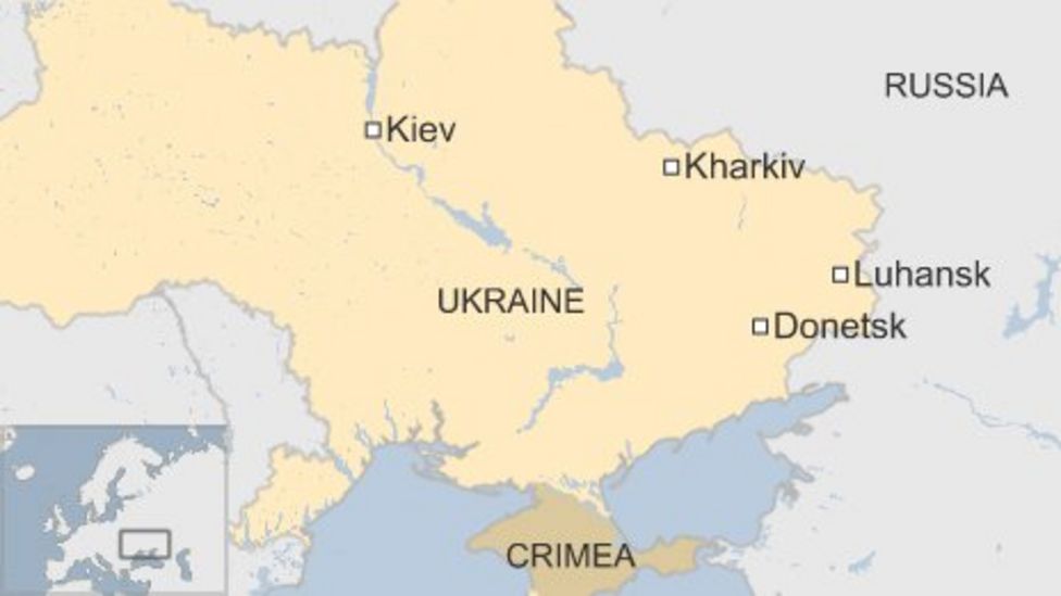 Ukraine Pro Russians Storm Offices In Donetsk Luhansk Kharkiv Bbc News 