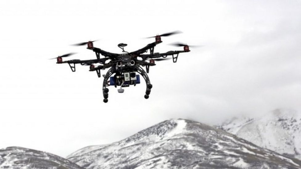 African firm is selling pepperspray bullet firing drones BBC News