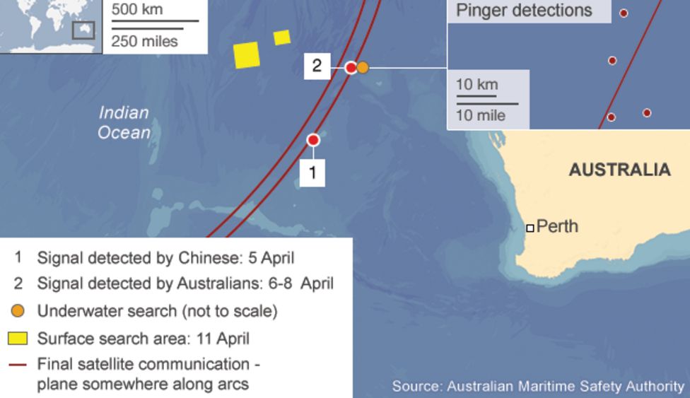 Missing plane MH370 Abbott 'confident' over signals BBC News