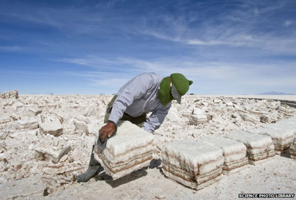 Lithium: A metal that floats on oil and powers our phones - BBC News