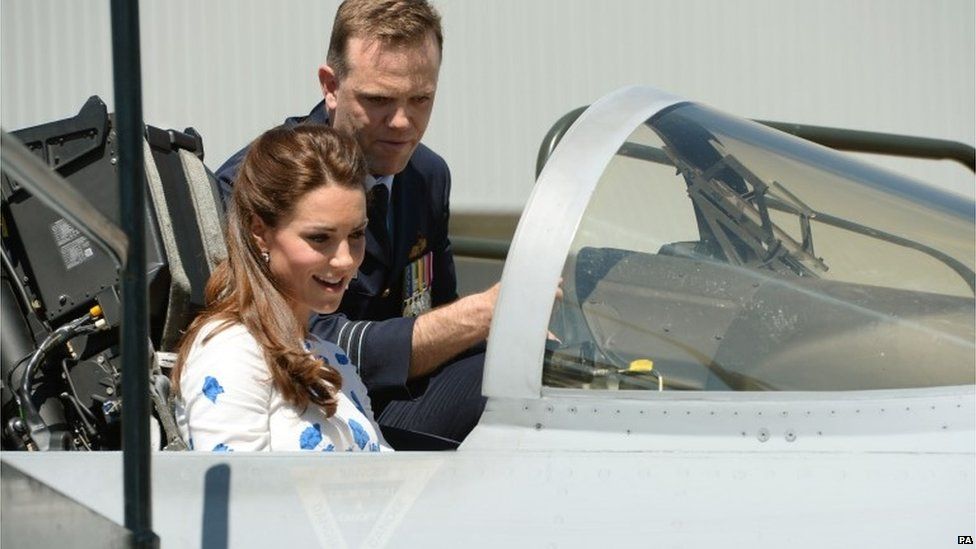 Duchess of Cambridge in Brisbane, Australia, on 19 April