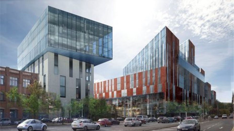 University of Ulster New plans for Belfast student block BBC News