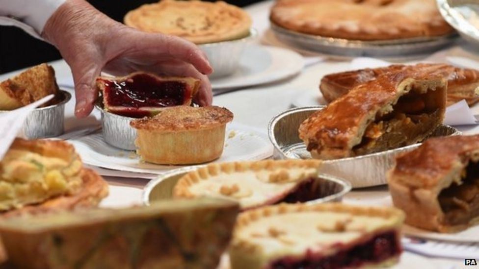 British Pie Awards held in Melton Mowbray BBC News
