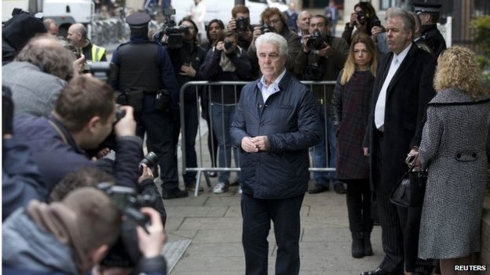 Max Clifford Jailed For Eight Years For Sex Assaults Bbc News 3122