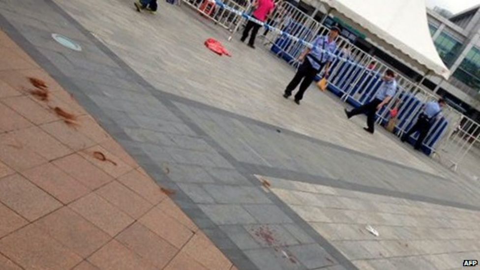 Knife attack at south China station BBC News