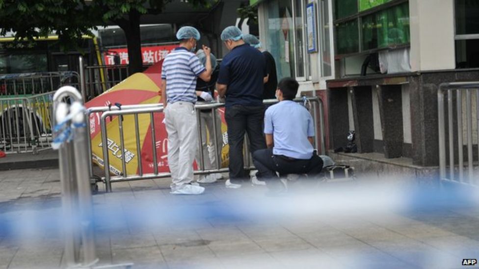 China knife attack Suspect 'acted alone' BBC News