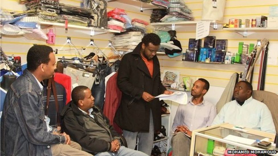 Bristol Somali activist helps community to vote in Euro elections BBC