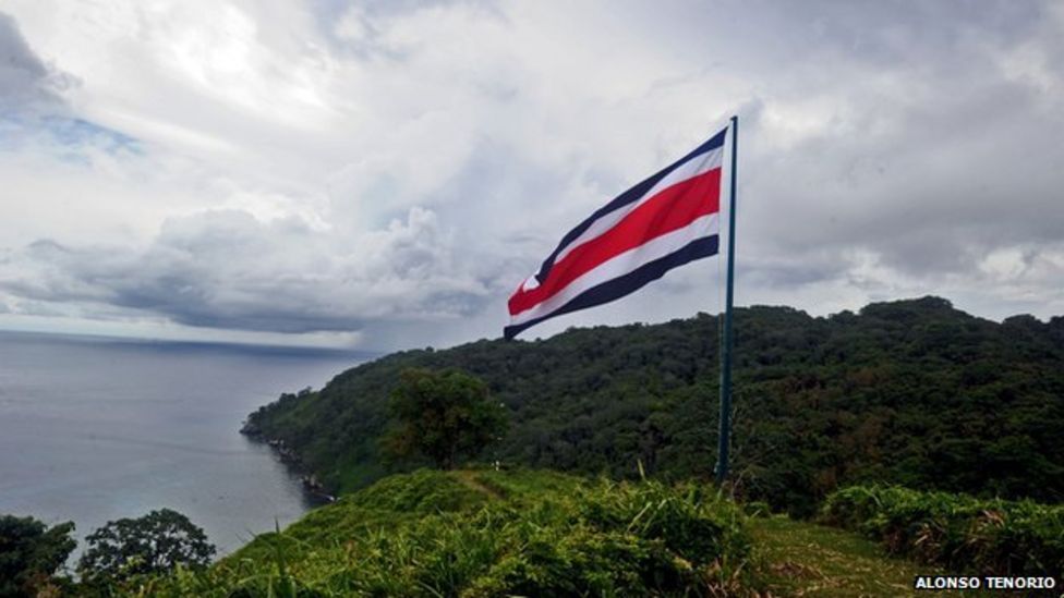 Costa Rica Radars of the lost shark BBC News