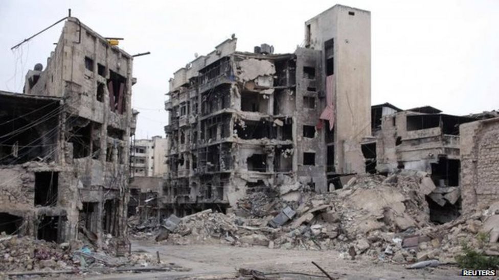 Syria Conflict Huge Blast Destroys Aleppo Hotel BBC News    74724809 1f03cdd2 E4c3 46b5 93f0 65fbbec35fbe 