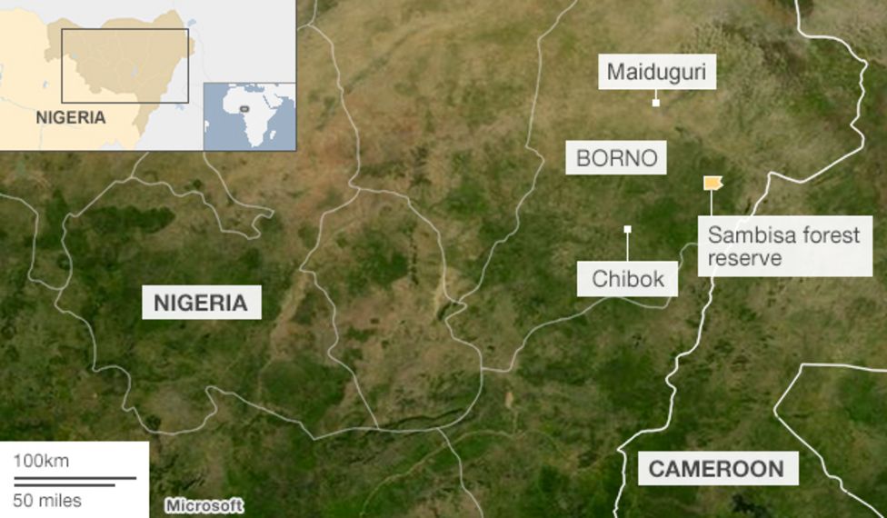 Nigeria kidnapped girls 'shown in Boko Haram video' - BBC News