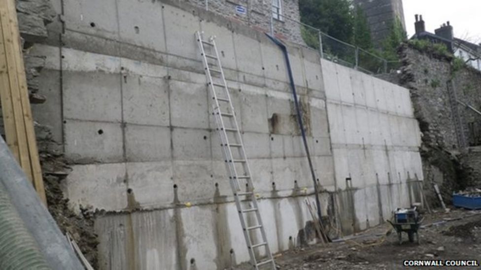 Landslip damaged Calstock road to reopen BBC News