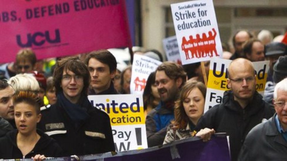 Marking boycott will hit students at 69 UK universities BBC News