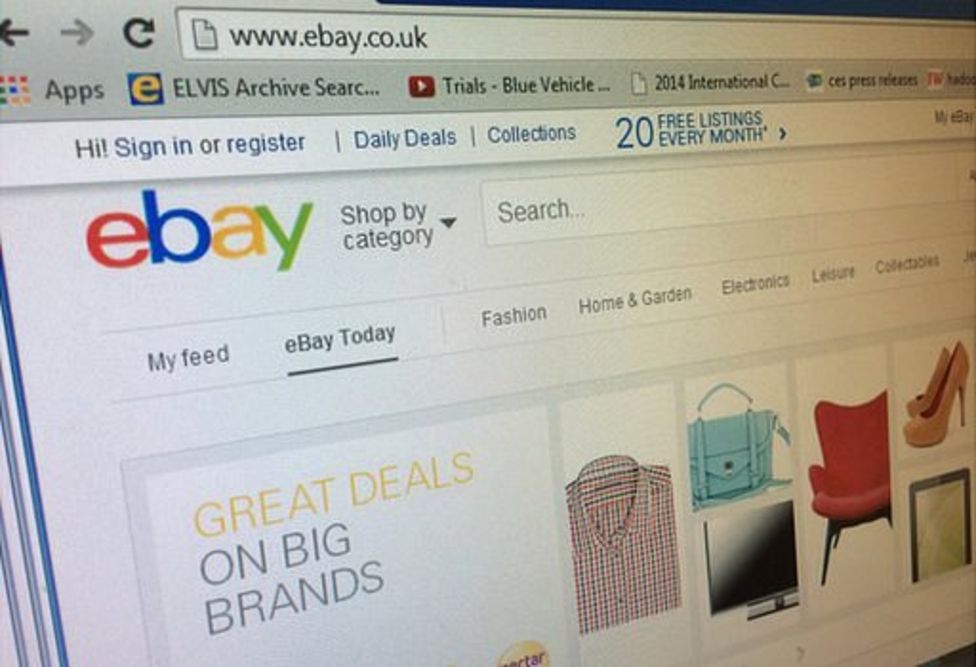 eBay makes users change their passwords after hack - BBC News