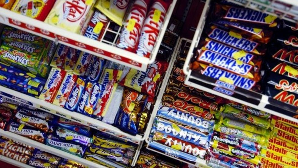 Tesco to end checkout sweets in 'healthy choice' move BBC News