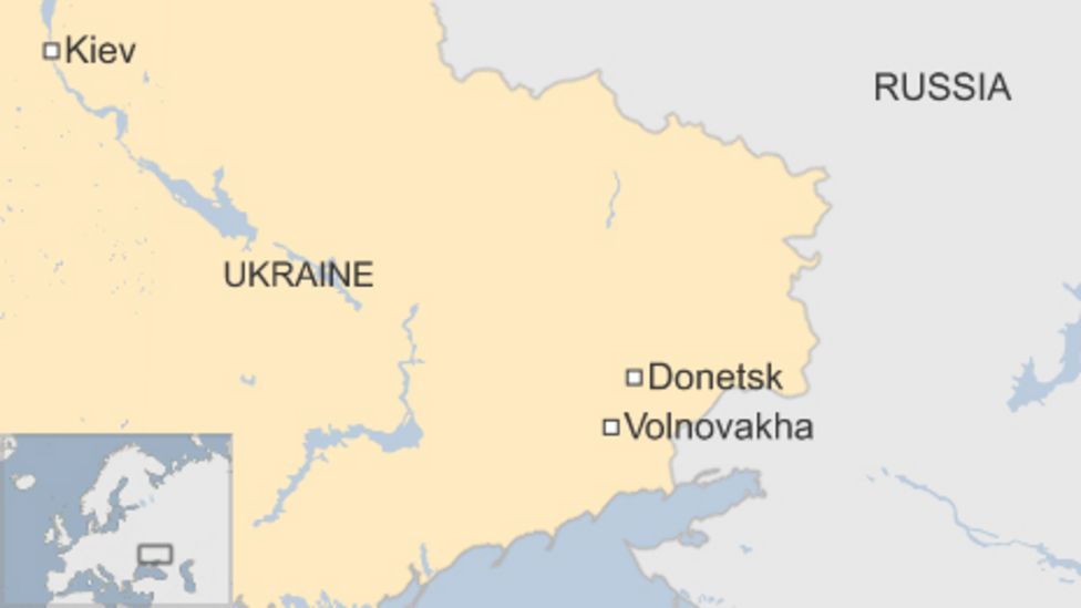 Ukraine Crisis Donetsk Sees Deadliest Attack On Troops Bbc News