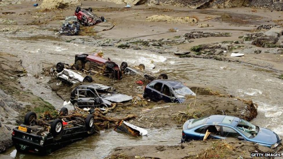 Climate change to boost summer flash floods, says study - BBC News