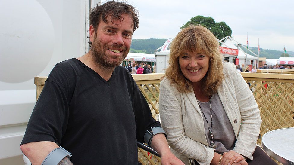 Dewi Prysor a Bethan Gwanas