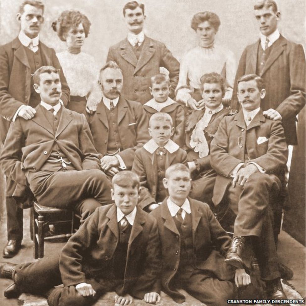 Fragmented WW1 East Lothian family reunited BBC News