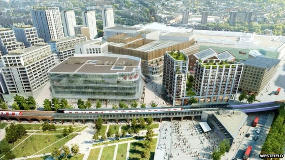 Westfield expansion in Shepherds Bush given go-ahead - BBC News