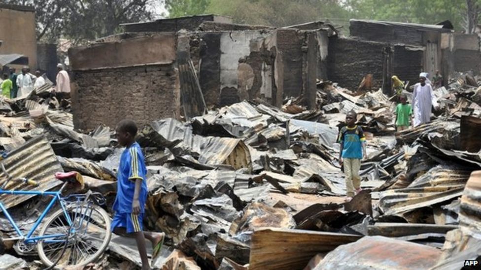 Nigerian Villagers Killed In Boko Haram Church Attack Bbc News 