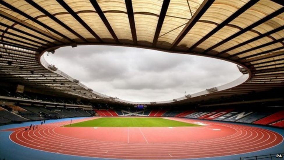Hampden Park ready for 2014 Glasgow Commonwealth Games BBC News