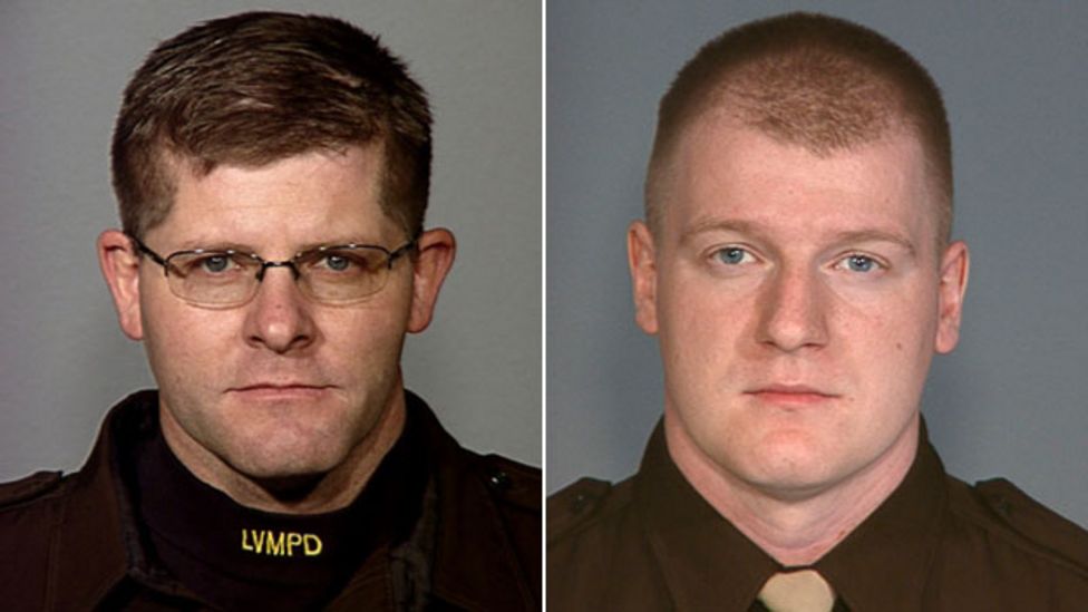 Las Vegas killers were 'antipolice' BBC News