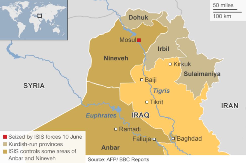 Iraq crisis: Islamists force 500,000 to flee Mosul - BBC News