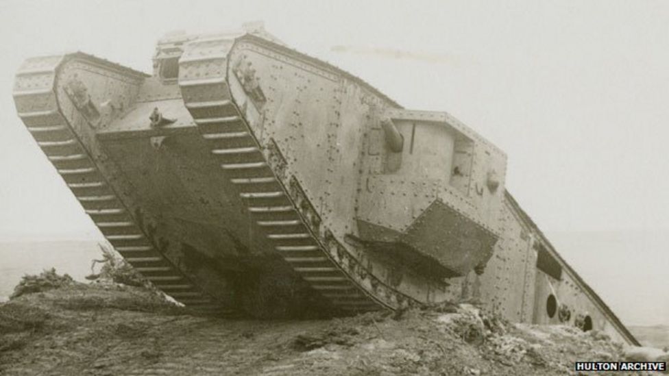 World War One How tanks made tracks for future Army BBC News
