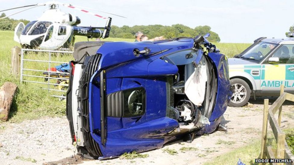 mclaren-worker-in-stable-condition-after-duncton-crash-bbc-news