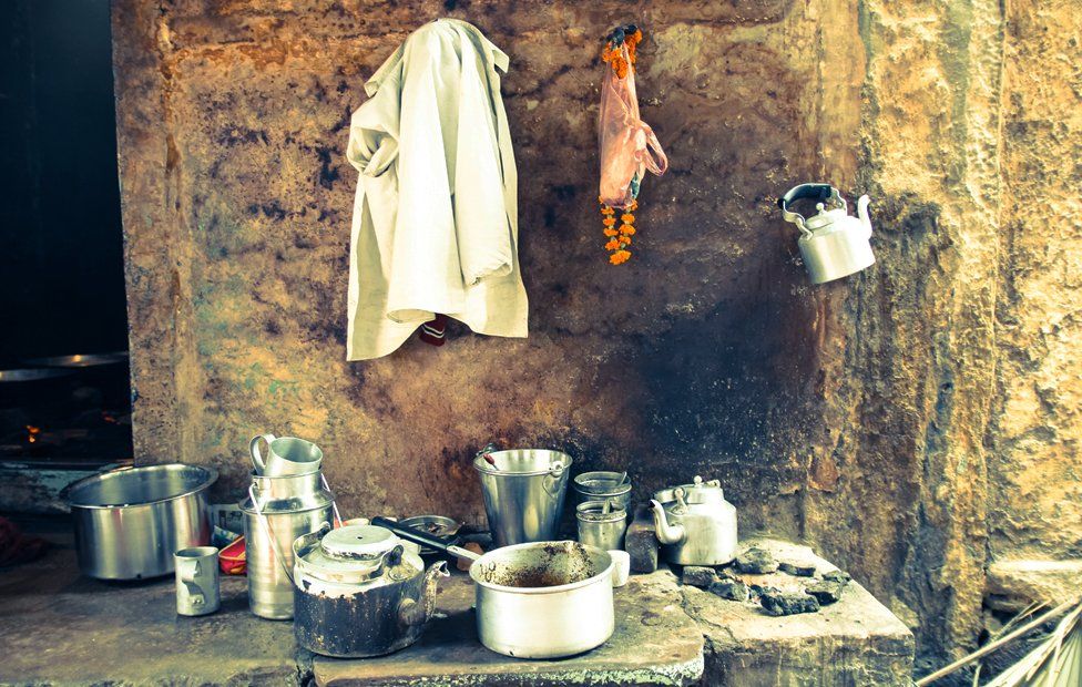 Chai stall in Varanasi