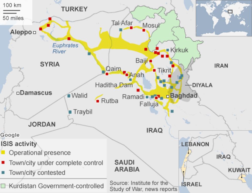 Isis rebels declare 'Islamic state' in Iraq and Syria - BBC News